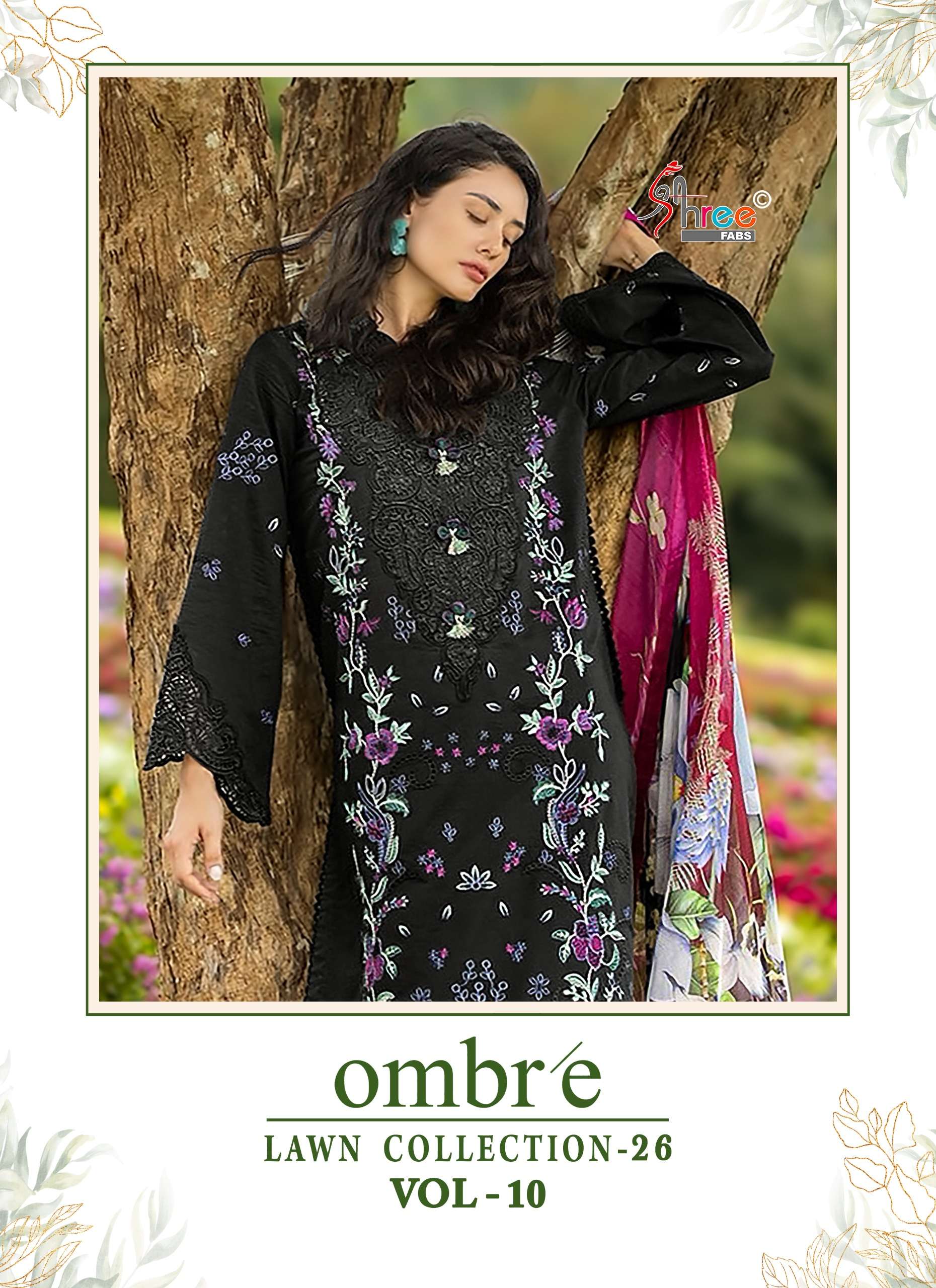 OMBRE LAWN COLLECTION VOL - 10 BY SHREE FABS